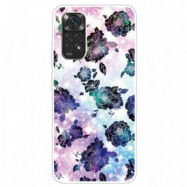 Deksel Til Xiaomi Redmi Note 11 / 11S Vintage Blomster
