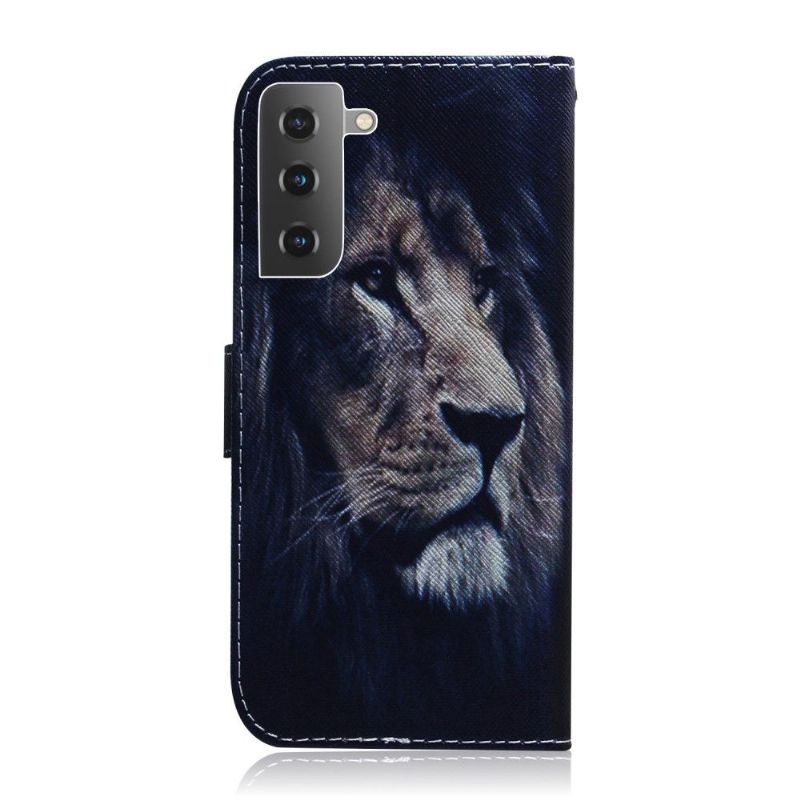 Case Til Samsung Galaxy S22 Plus 5G Løvemønster