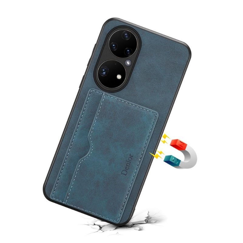 Deksel Til Huawei P50 Pro Denior Kortholder
