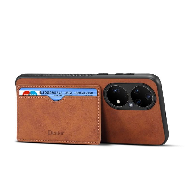 Deksel Til Huawei P50 Pro Denior Kortholder