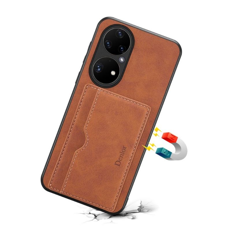 Deksel Til Huawei P50 Pro Denior Kortholder