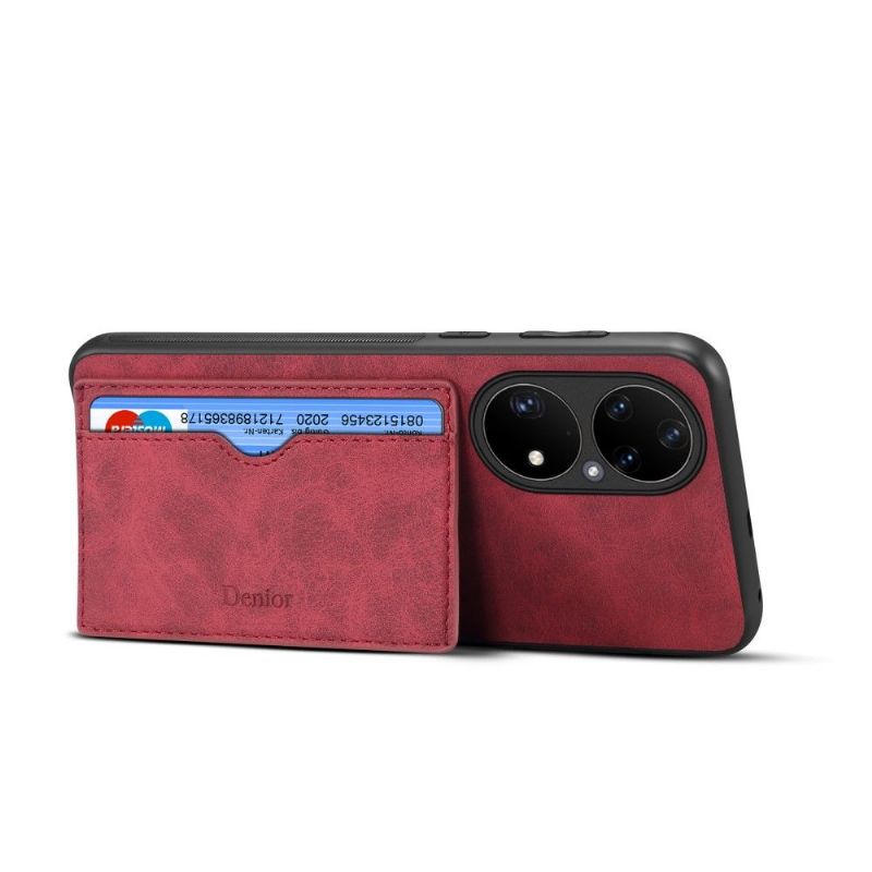 Deksel Til Huawei P50 Pro Denior Kortholder