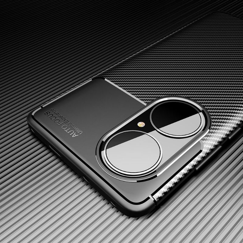 Deksel Til Huawei P50 Pro Originalitet Karbonfiberstil