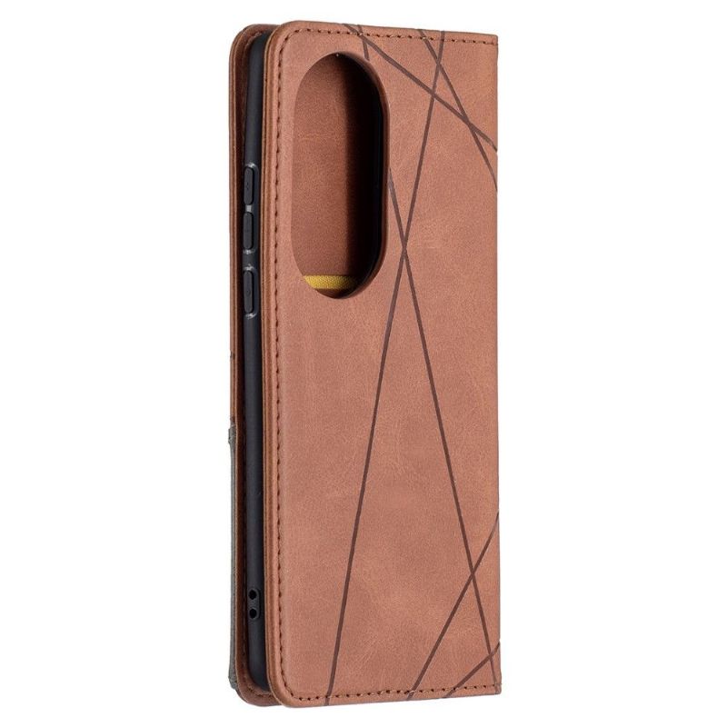 Folio Deksel Til Huawei P50 Pro Célinia Style Skinnkortholder