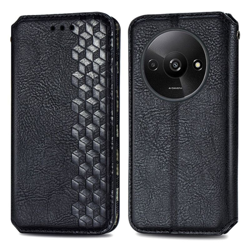 Folio Deksel Poco C61 Vintage Frise