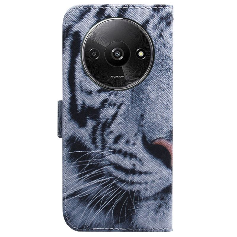 Folio Deksel Poco C61 White Tiger