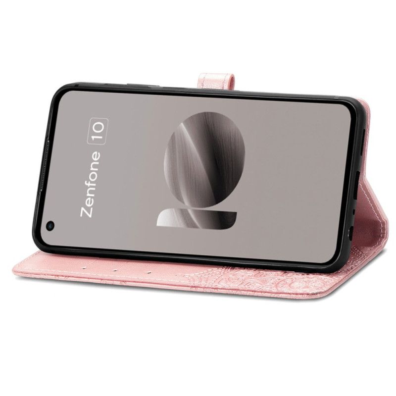 Folio Deksel Asus Zenfone 10 Barokk Mandala Beskyttelse Deksel