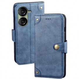 Folio Deksel Asus Zenfone 10 Idewei Støtsikker Lommebok