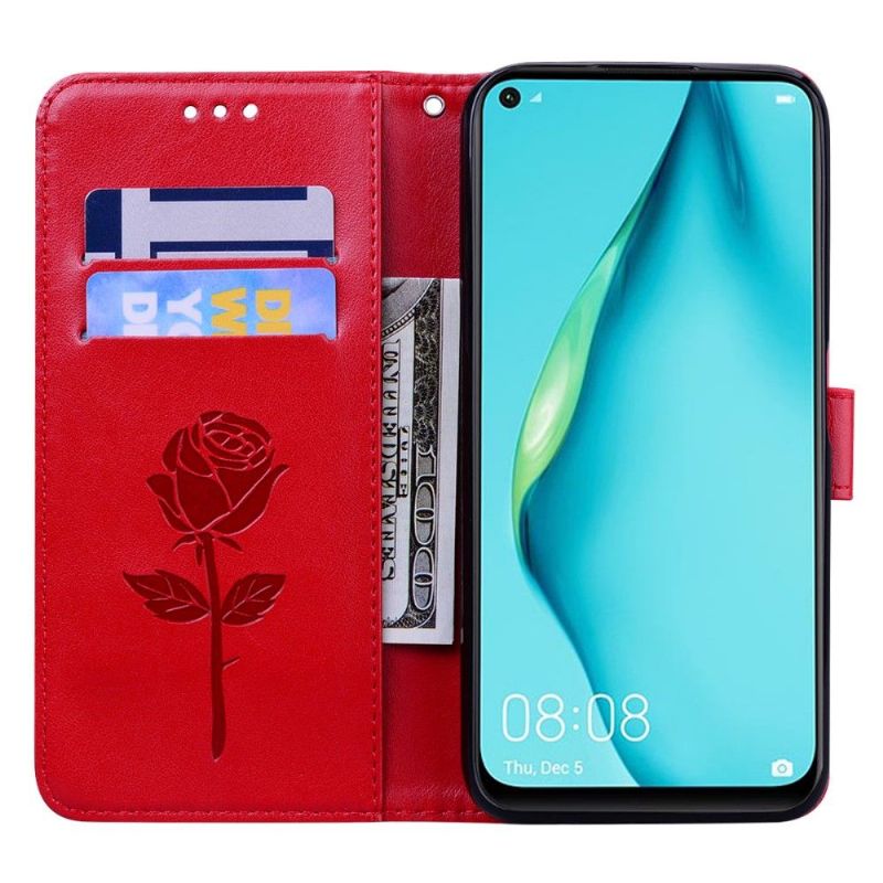 Lærdeksel Til Huawei P40 Lite E Rose Preget