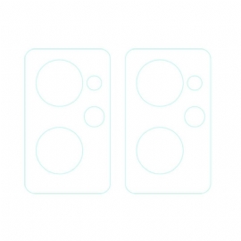 Beskyttelse Deksel Til Realme 9i Herdet Glass For Linse (4 Deler)