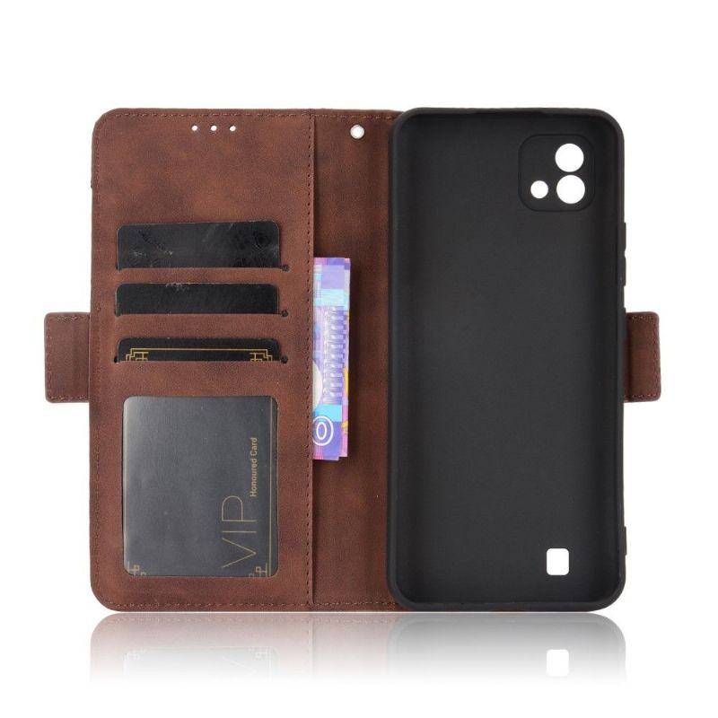 Folio Deksel Til Realme C11 2021 Anti-fall Premium Med Kortholder