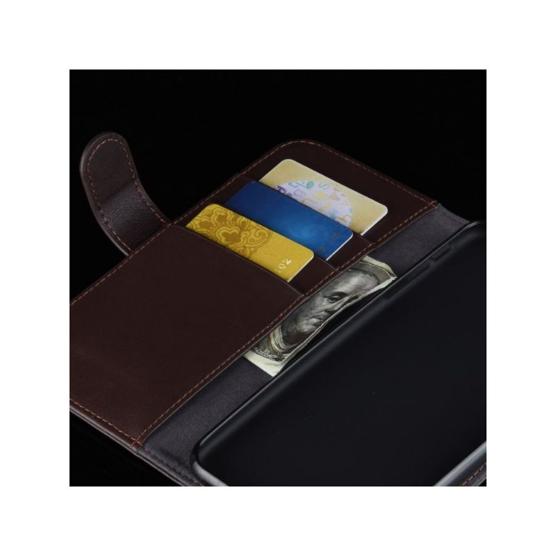 Folio Deksel Til OnePlus 7T Pro Premium Skinn
