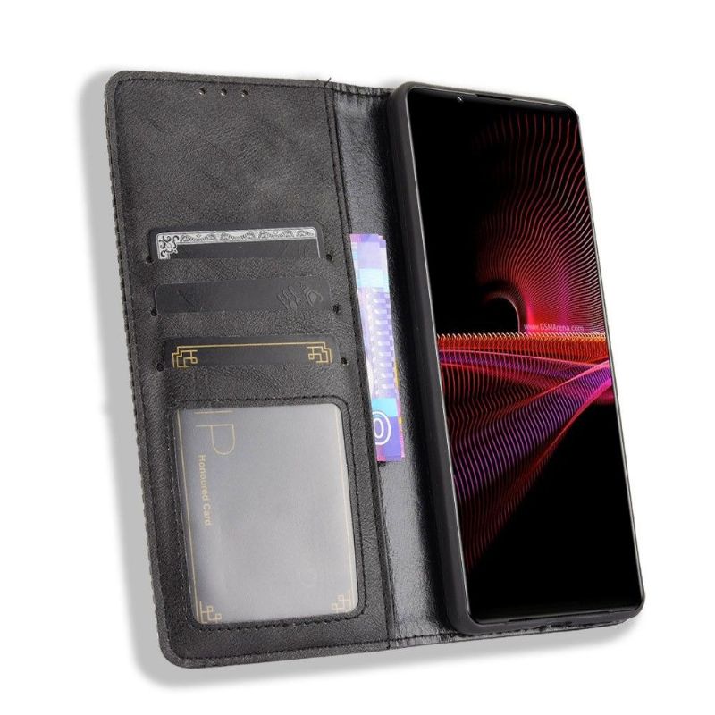 Case Til Sony Xperia 1 III Cirénius Style Leather