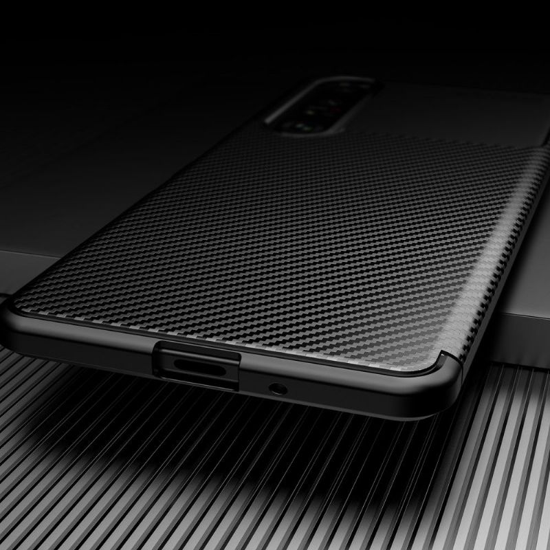 Deksel Til Sony Xperia 1 III Karbonfiberstil