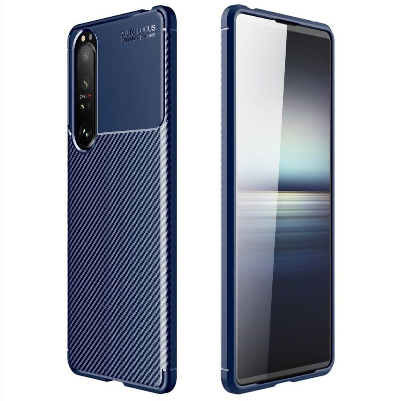 Deksel Til Sony Xperia 1 III Karbonfiberstil