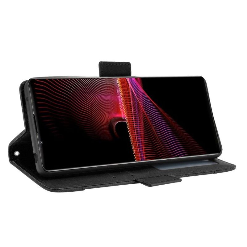 Folio Deksel Til Sony Xperia 1 III Premium Med Kortholder