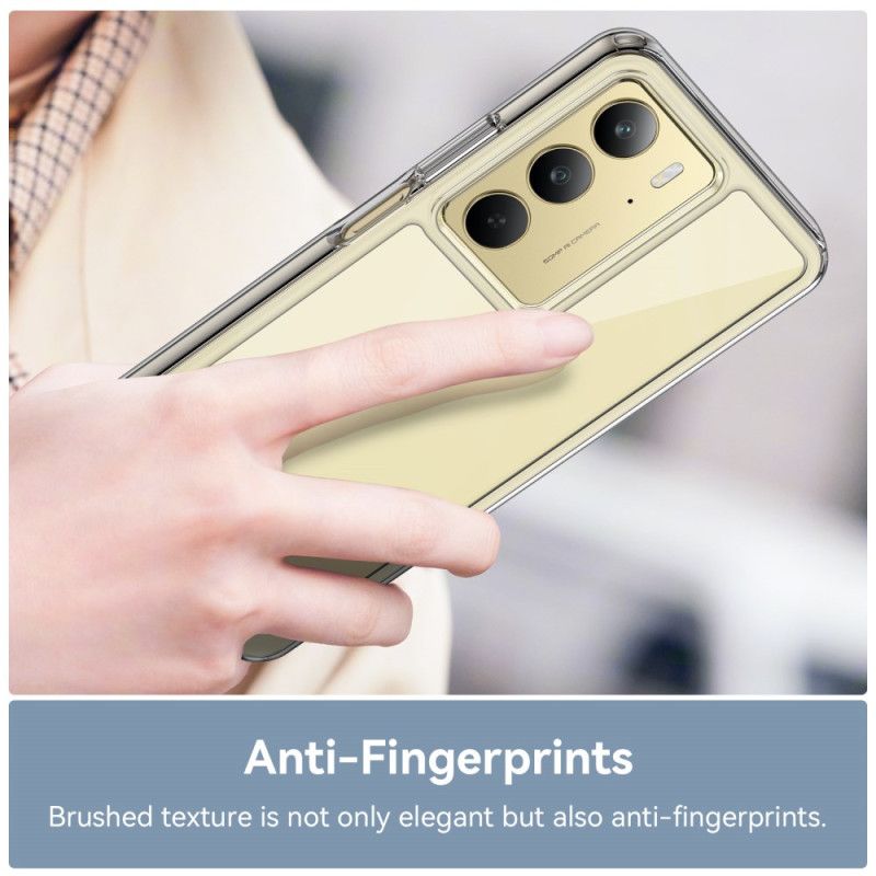 Deksel Realme 14x 5g Gjennomsiktig Med Skjermbeskytter I Herdet Glass