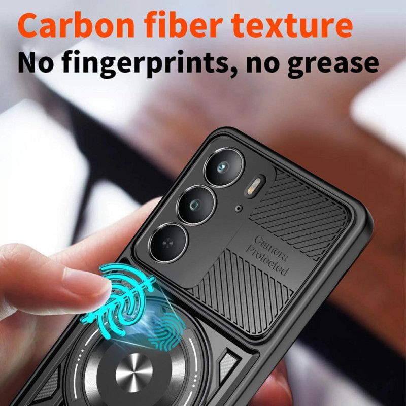 Deksel Realme 14x 5g Magnetisk Med Roterende Stativ