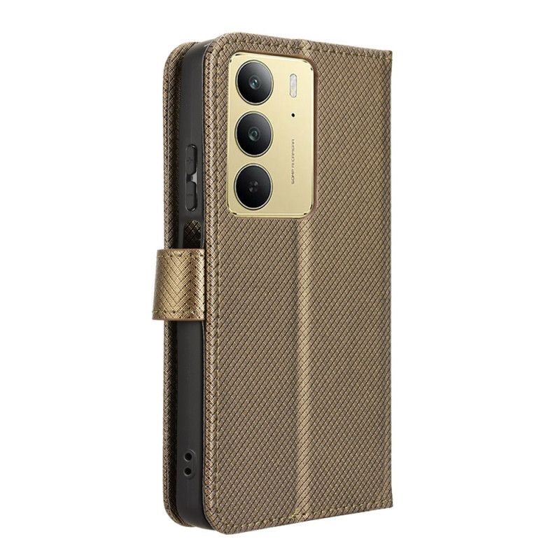 Folio Deksel Til Realme 14x 5g Stroppsøm