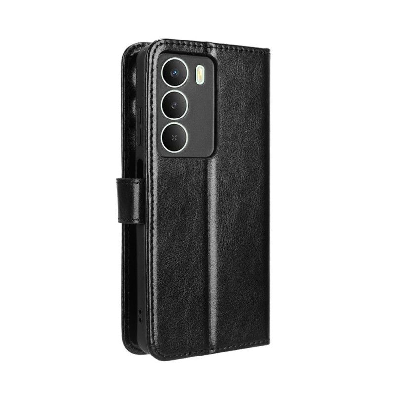 Lærdeksel Folio Deksel Realme 14x 5g Prangende Kunstskinn