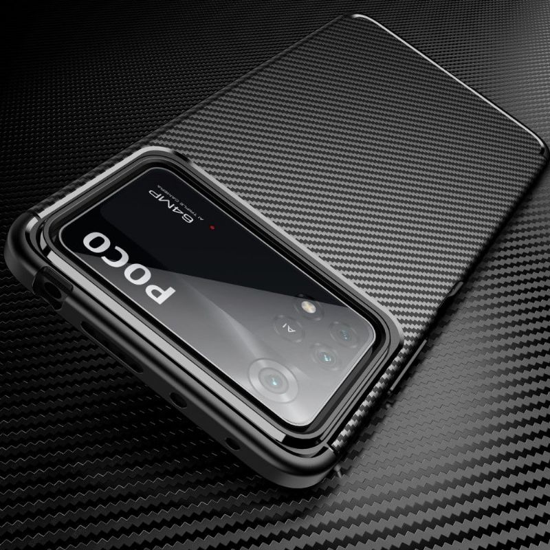 Deksel Til Poco X4 Pro 5G Karbonfiberstil