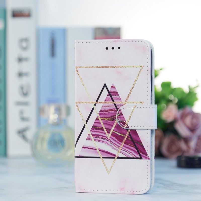 Folio Deksel Til Poco X4 Pro 5G Designtrekanter