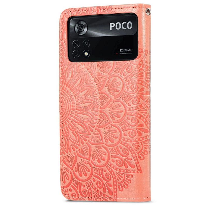 Folio Deksel Til Poco X4 Pro 5G Mandalablad