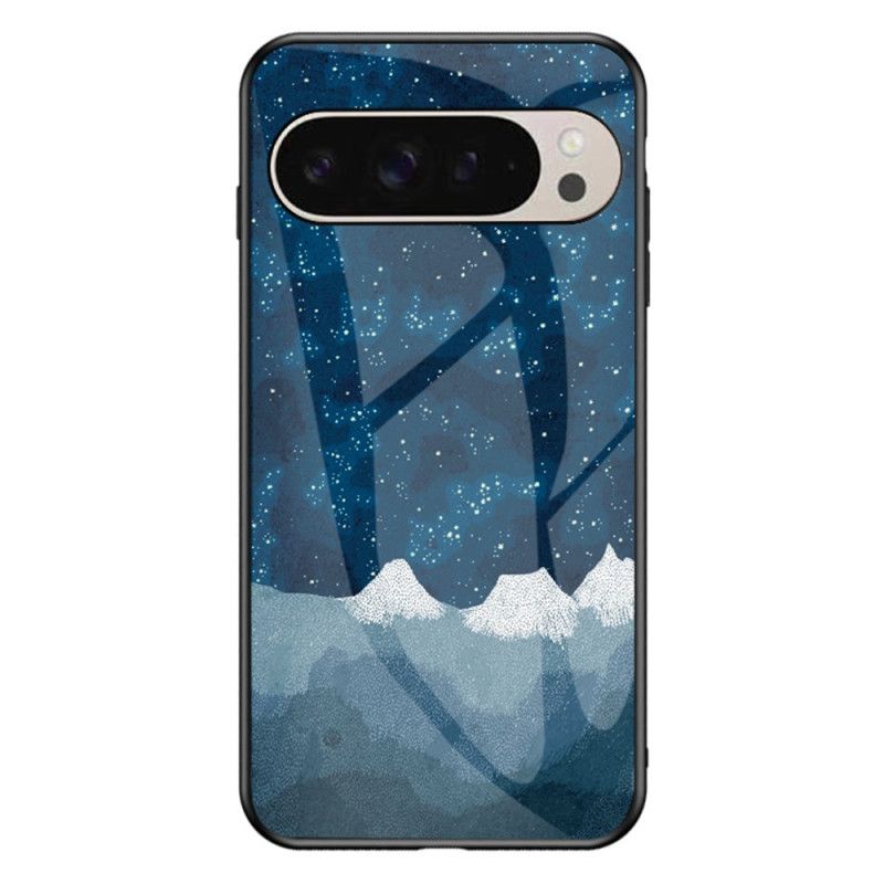 Deksel Google Pixel 9 Stjernehimmel Herdet Glass Beskyttelse Deksel