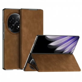 Case Etui Oppo Find N5 Mobildeksel Skinneffekt