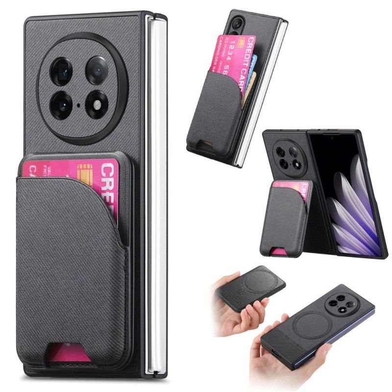 Deksel Oppo Find N5 Magnetisk Med Stativ Og Avtakbar Veske