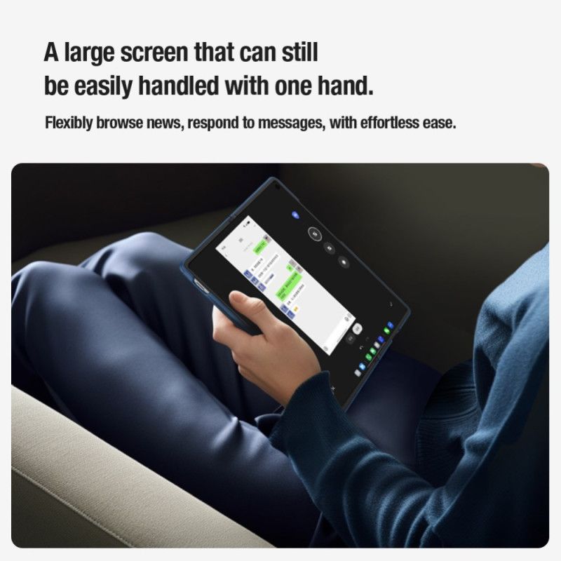 Deksel Oppo Find N5 Superfrostet Skjoldpropp Nillkin