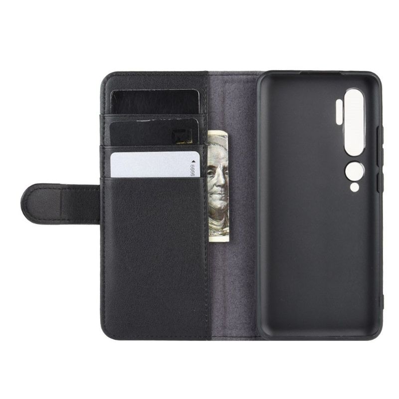 Folio Deksel Til Xiaomi Mi Note 10 / 10 Pro Premium Skinn