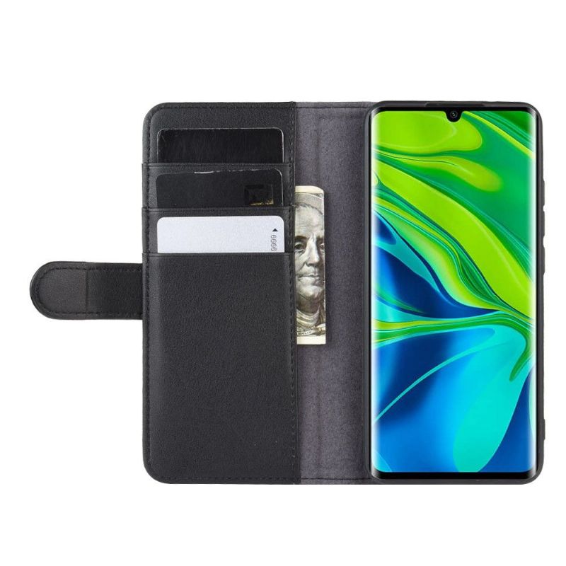 Folio Deksel Til Xiaomi Mi Note 10 / 10 Pro Premium Skinn