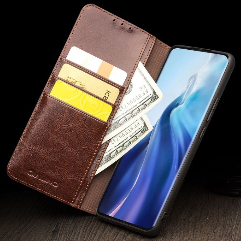 Lærdeksel Til Xiaomi Mi 11 Håndlaget Ekte Skinn