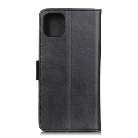 Lærdeksel Til Xiaomi Mi 11 Lommebok Lærdeksel Matt Kunstskinn