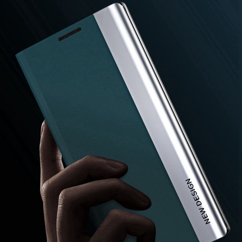 Etui Til Samsung Galaxy M23 5G Business Skinneffektmagnet