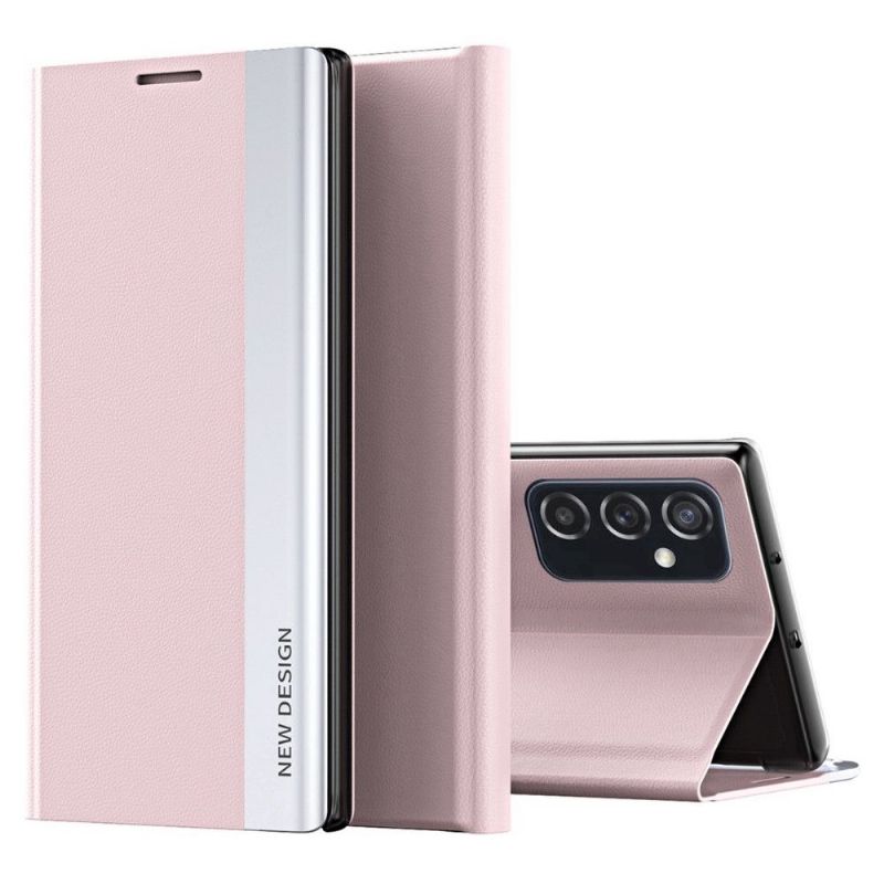 Etui Til Samsung Galaxy M23 5G Business Skinneffektmagnet