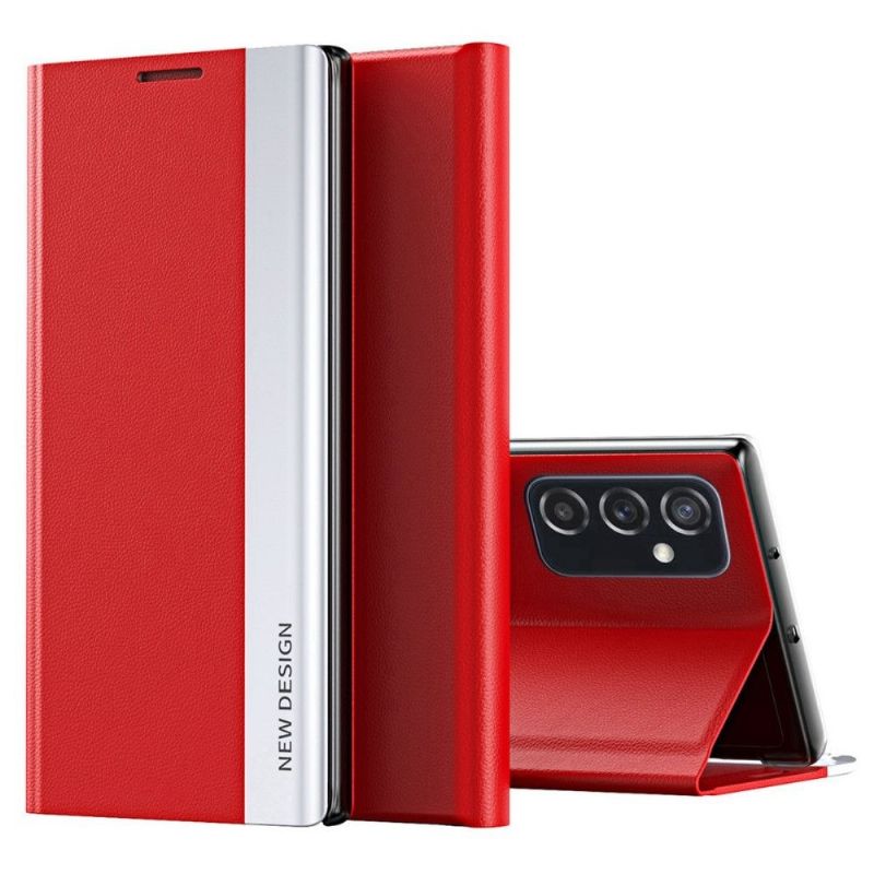 Etui Til Samsung Galaxy M23 5G Business Skinneffektmagnet