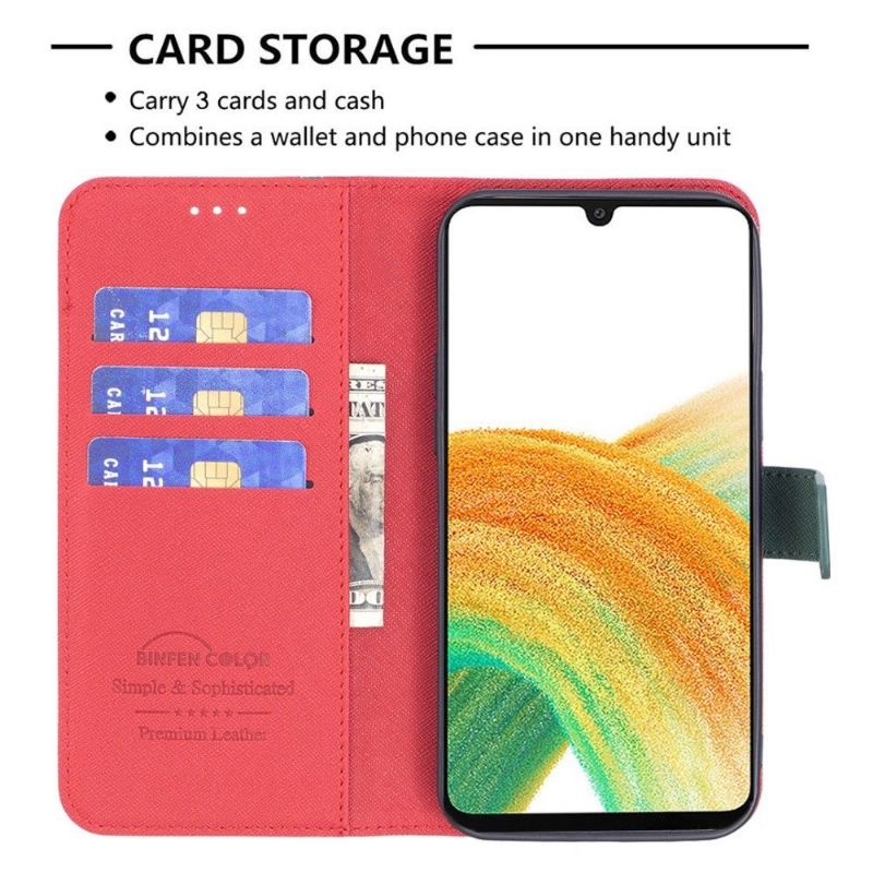 Folio Deksel Til Samsung Galaxy M23 5G Binfen Series 9