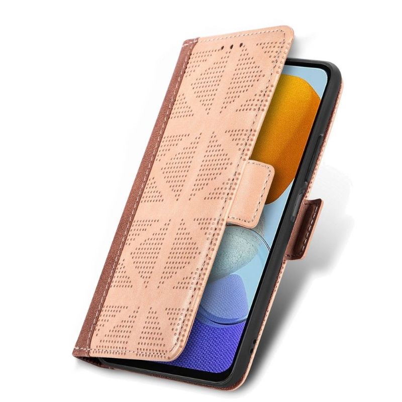 Folio Deksel Til Samsung Galaxy M23 5G Kunstskinn Med Hull