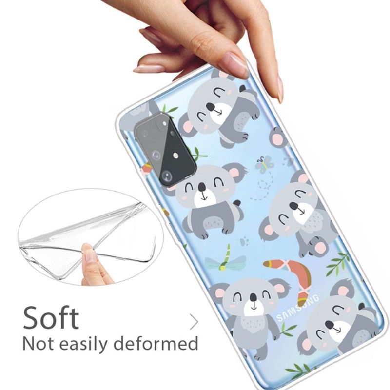 Deksel Til Samsung Galaxy S10 Lite Gjennomsiktige Koalaer