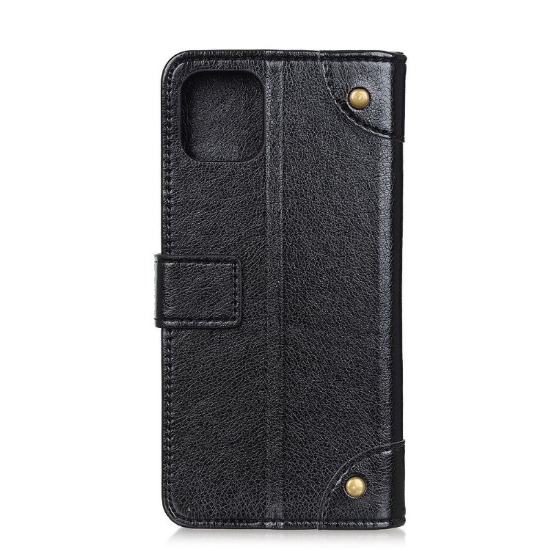 Folio Deksel Til Samsung Galaxy S10 Lite Vintage Nappa