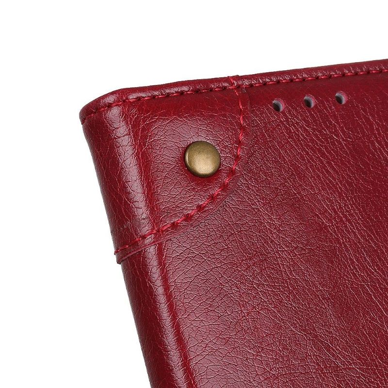 Folio Deksel Til Samsung Galaxy S10 Lite Vintage Nappa