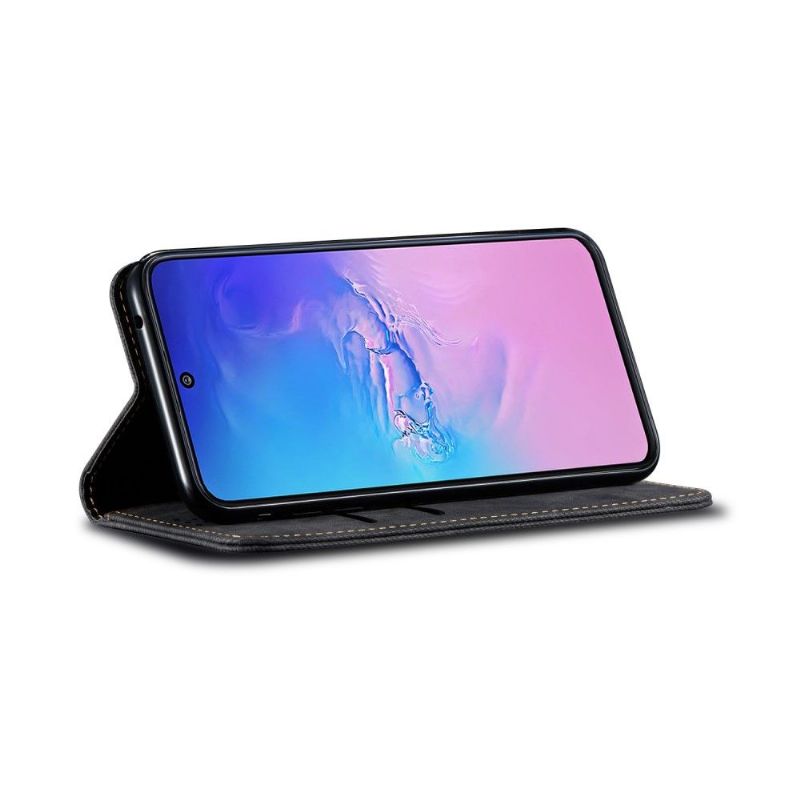 Lærdeksel Til Samsung Galaxy S10 Lite Jeans I Giulia-stil