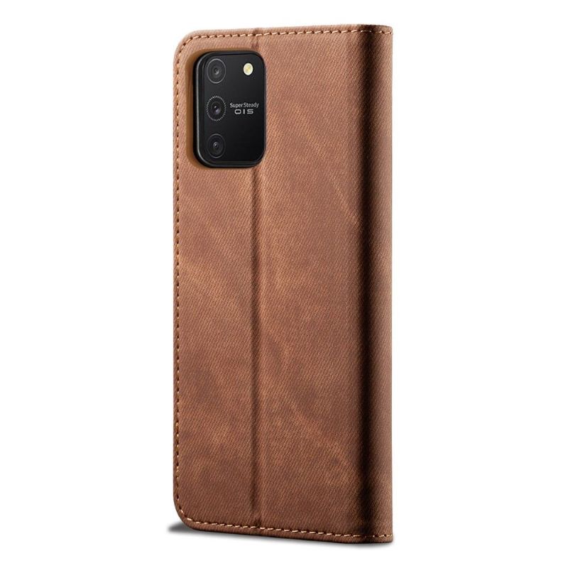 Lærdeksel Til Samsung Galaxy S10 Lite Jeans I Giulia-stil