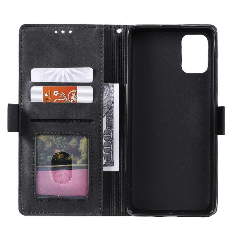Lærdeksel Til Samsung Galaxy S10 Lite Lommebok Lærdeksel Vintage Lomme