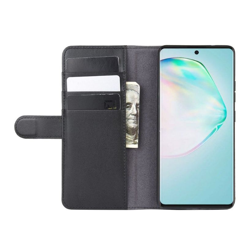 Lærdeksel Til Samsung Galaxy S10 Lite Premium Skinn