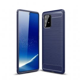 Mobildeksel Til Samsung Galaxy S10 Lite I Carbon Børstet Gel