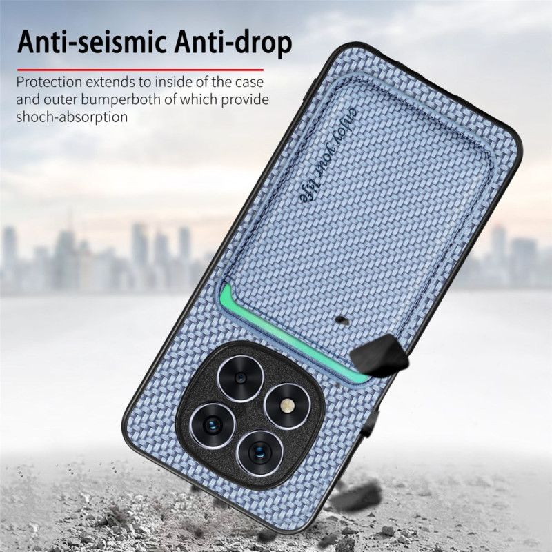 Deksel Xiaomi Redmi Note 14 Pro Plus 5g Avtakbar Magnetisk Kortholder Beskyttelse Deksel