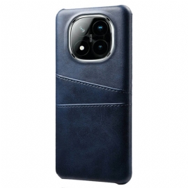 Deksel Xiaomi Redmi Note 14 Pro Plus 5g Kortholder I Læreffekt